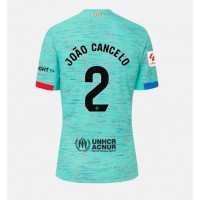 Barcelona Joao Cancelo #2 3rd trikot Frauen 2023-24 Kurzarm